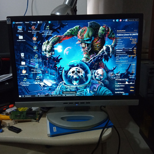 Monitor Lcd Aoc 19 Pol 912vwa - Leia Anuncio (Usado)