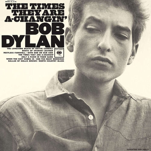 Dylan Bob Times Are A-changin' Importado Lp Vinilo Nuevo