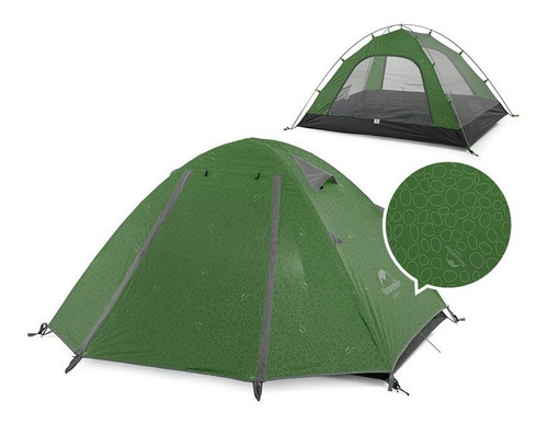 Carpa Ultraligera 4 Personas Sobrecarpa P-series Naturehike