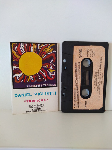 Fita K7 Daniel Viglietti - Tropicos