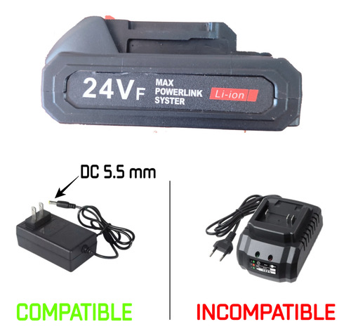 2 Baterías De Repuesto 1.5 Ah + Cargador 21 V Anirona Hecelo