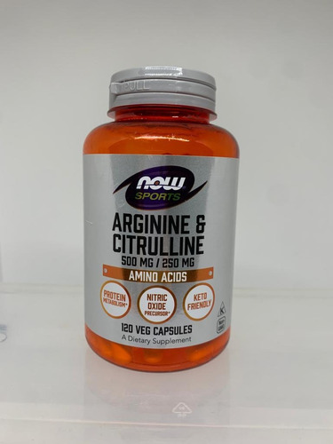 Vence May2023 Arginine & Citrulline 500mg 250mg - 120 Caps