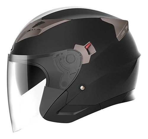 Casco Abierto Para Motocicleta Aprobado Por Dot, Casco Ym-6.