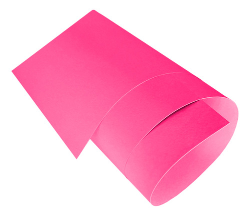 Pliego De Cartulina Fluorescente Diem Rosa Mexicano Color Rosa Mexicano Fluorescente Lisa