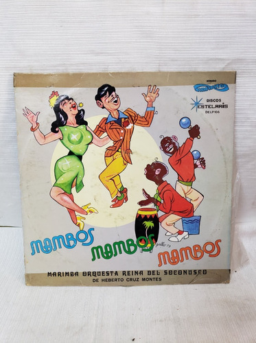 Mambos Mambos Mambos Marimba Disco Lp Vinilo Acetato