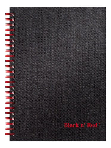 Paquete De 2 Cuadernos Ejecutivos Black N' Red Tapa Dura