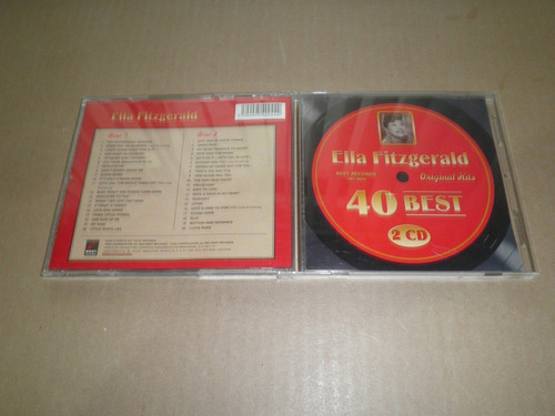 Ella Fiztgerald 40 Best 2 Discos Cd