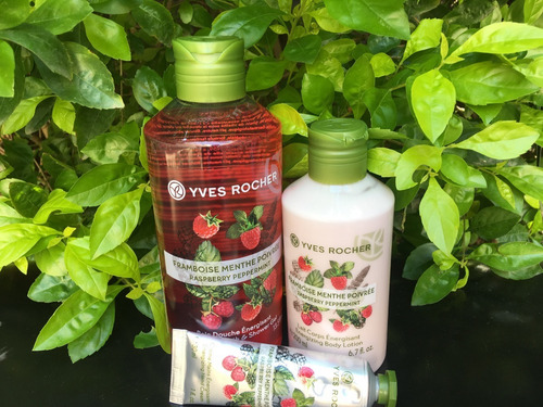 Set 3 Productos Yves Rocher Frambuesa.