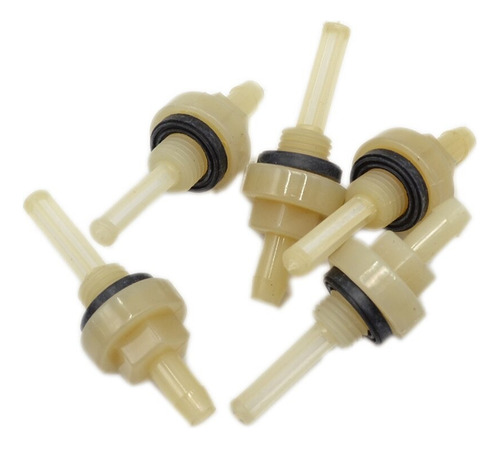 Kit 5 Pz Filtro De Plastico Tanque Gasolina 8hp 9hp Gx270