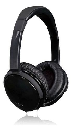 Audifonos De Estudio Over Ear Color Negro Icon Hp-360