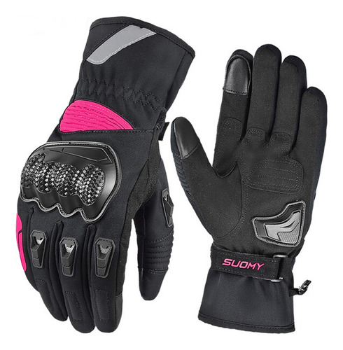 Guantes Termicos 100% Impermeables Moto Invierno Mujer Suomy