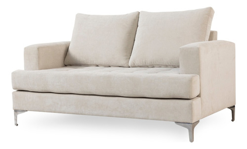 Sillón Sofá Frankfurt Deluxe 2 Cuerpos Pana Antimanchas