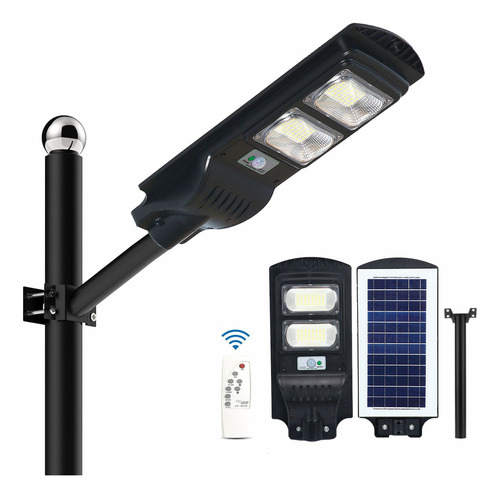 Lámpara Led Solar Para Jardin, Calle, Exteriores