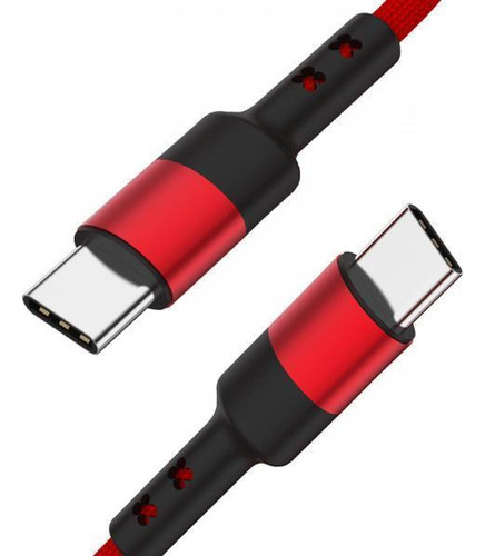 3 Cable De Línea De Datos 2xusb C 60w 3a Cable De 3 Piezas