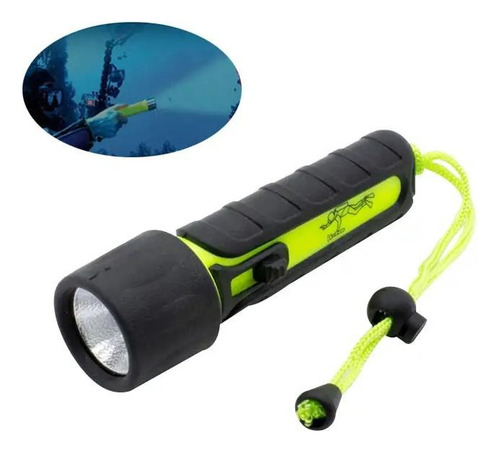 Lampara Led Buceo Linterna Subacuática 100m Contra Agua