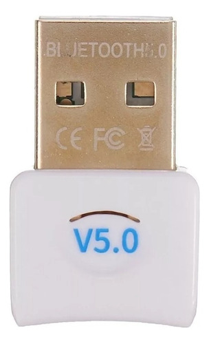 Adaptador Bluetooth Usb Csr 5.0 Conector Pc Windows Sem Fio