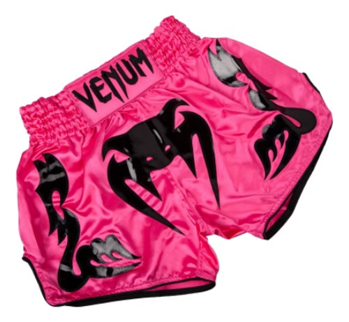 Venum Inferno Muaythai Shorts -pink/black 