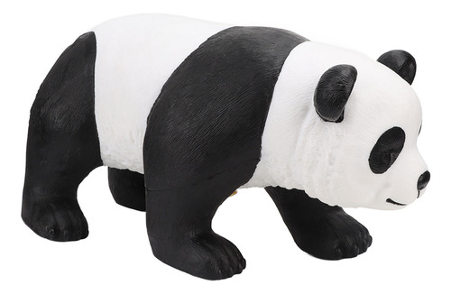 Escultura De Panda Adorna Una Simulación Vocalizadora Sobred