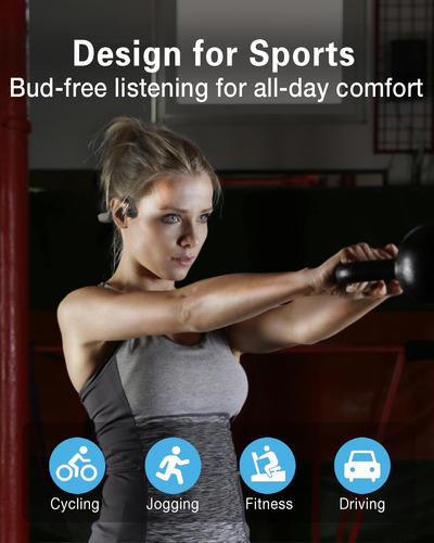 Auriculares De Conducción Ósea Horigay Open Ear Bluetooth 32