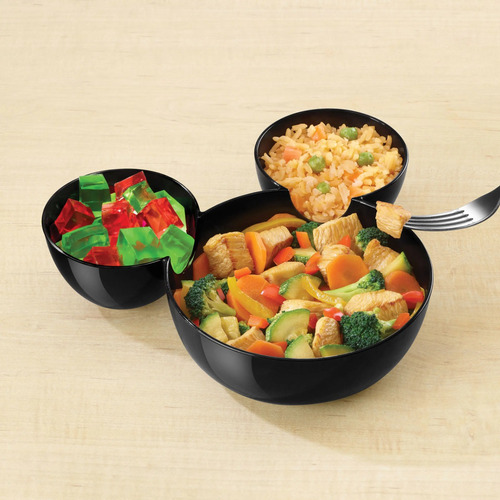Bowl Mickey Black Betterware