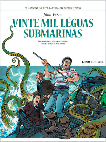 Vinte Mil Léguas Submarinas (hq), De Julio Verne. Editora L±, Capa Mole Em Português, 2023