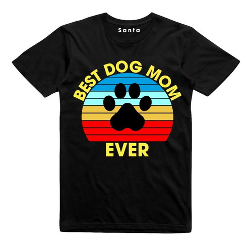 Remera Oversize  Best Dog Mom / Perro  / Mascota