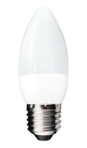 Bombillo Led 7w Tipo Vela E27 Luz Blanca Marca