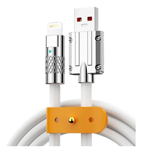 Mech Series 1.8m 6a Usb To 8 Pin Fast Charging Cable