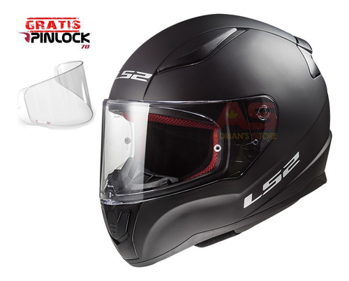 Casco Moto Integral Ls2 Certficado Ece + Pinlock Gratis - As