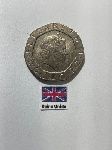 Moeda 20 Pence 2004, In 146 Inglaterra (Usado)