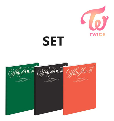Twice - With You-th ( Set Con Las 3 Versiones)