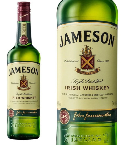 Whisky Jameson Irlandes Botella 750ml Ml Triple Destilado