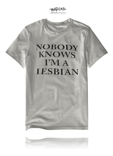 Remera Axl Rose Guns N' Roses Nobody Knows I'm A Lesbian