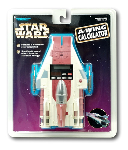 Tiger Electronics Star Wars A Wing Calculadora Solar