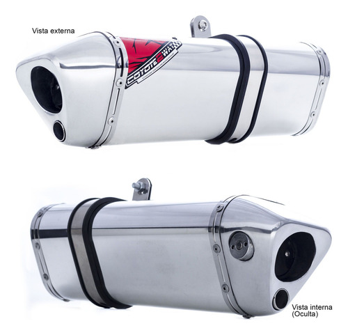 Escape Ponteira Coyote Trs 2 Way - Cg 125 Titan Es 2000/2004