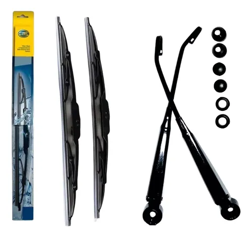comprar Kit Brazos Limpiaparabrisas Con Plumas Y Tapones Para Vocho