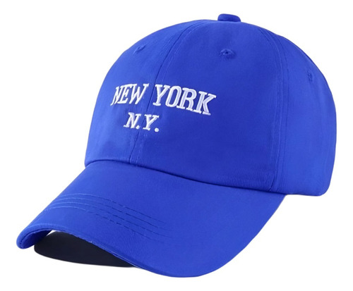 Gorro De Visera Curva New York N.y. Azul J239 Circuit