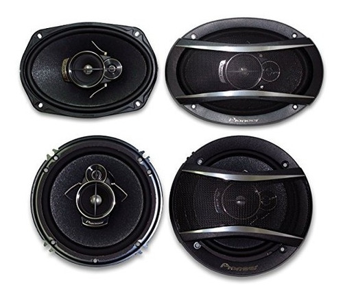 2) Pioneer Ts-a1676r 6,5 + 2) Pioneer Ts-a6966r 6x9 3-way P