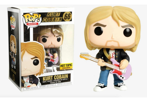 Funko Pop Kurt Cobain # 66 Hot Topic Exclusive