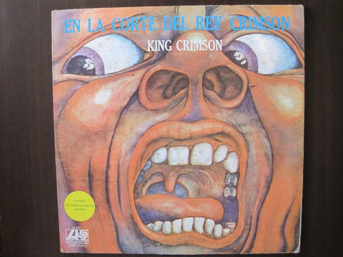 En La Corte Del Rey King Crimson 1972 Disco G-m Venezuela 