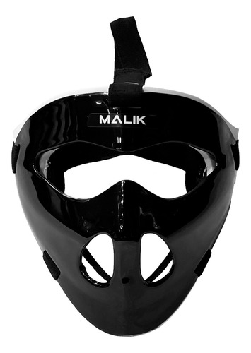Máscara Corner Corto Hockey Malik Vega Con Protección Orejas
