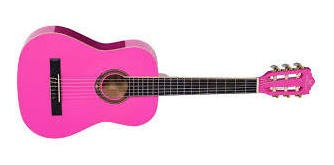Imagem 2 de 2 de Violao Michael Infantil Vm11e Pk Pink