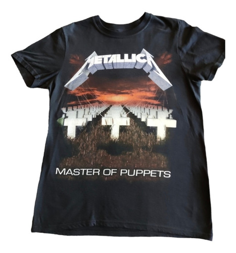 Polera Metallica Bandas De Rock Thrash Metal 