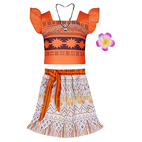 Chicas Aventura Equipo Falda Princesa Traje Falda Set D...