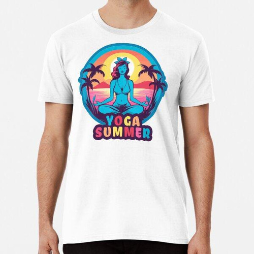 Remera Yoga Para Un Caluroso Día De Verano Algodon Premium