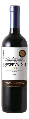 Vinho Santa Carolina Reservado Syrah 750ml Kit C/2