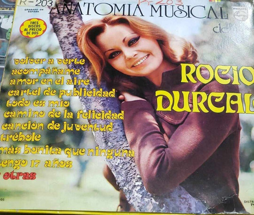 Rocio Durcal Anatomia Musical Lp