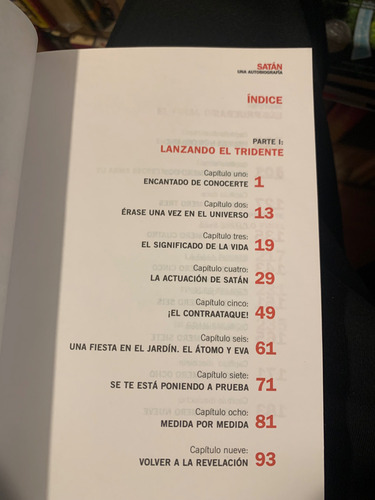 Satan Una Autobiografia De Nuestro Gran Oponente El Ego (Usado)