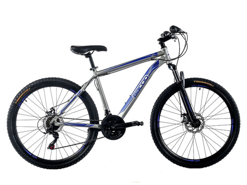Bicicletas Montaña Baccio Xco 27.5 Man Gris Mate/azul Fama