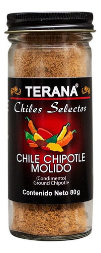 Chile Chipotle Molido Terana 80gr